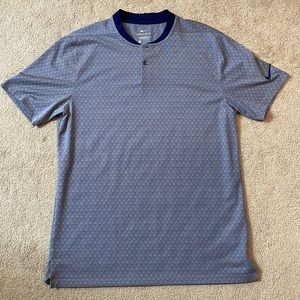 Brand New Nike Performance Collarless Mens Golf Polo